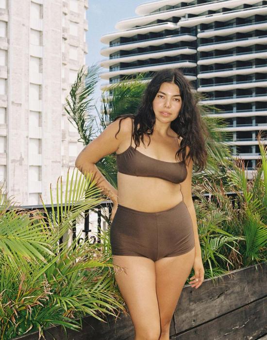  갈라마르 비키니 수영복 모드 탑 아라비카