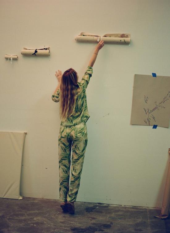  마리아 스탠리 스트레이트 팬츠 베넷 트라우저 아게이트 - MARIA STANLEY