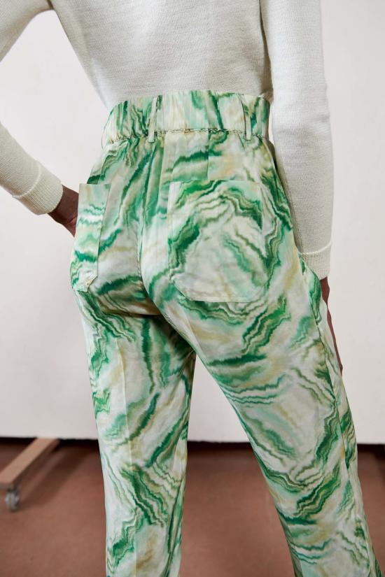  마리아 스탠리 스트레이트 팬츠 베넷 트라우저 아게이트 - MARIA STANLEY