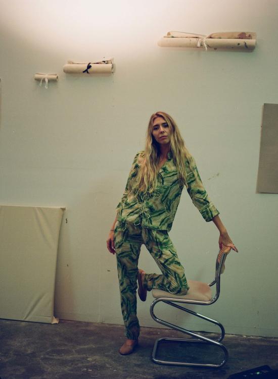  마리아 스탠리 스트레이트 팬츠 베넷 트라우저 아게이트 - MARIA STANLEY