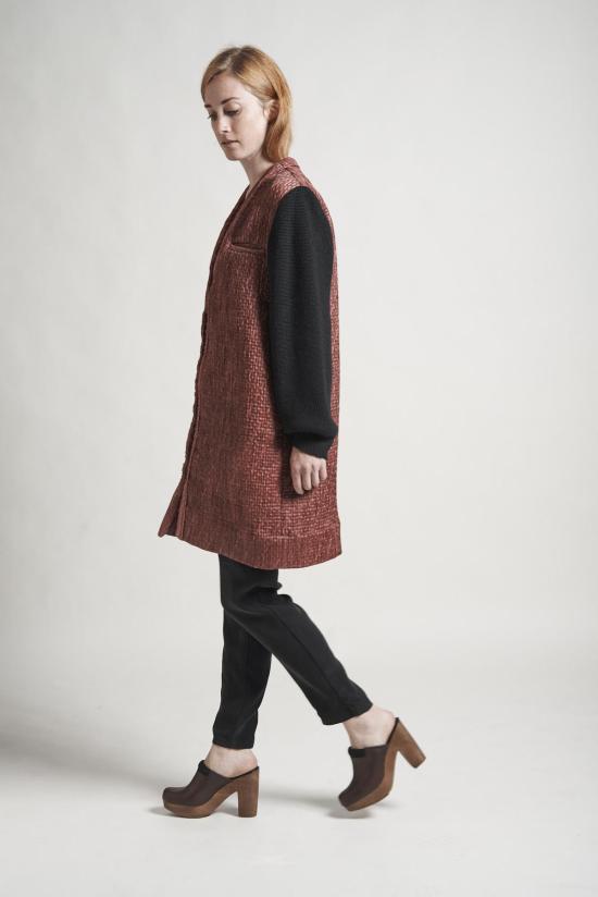  레이첼 코미 가디건 퀸 드레스 재킷 블러쉬 - RACHEL COMEY