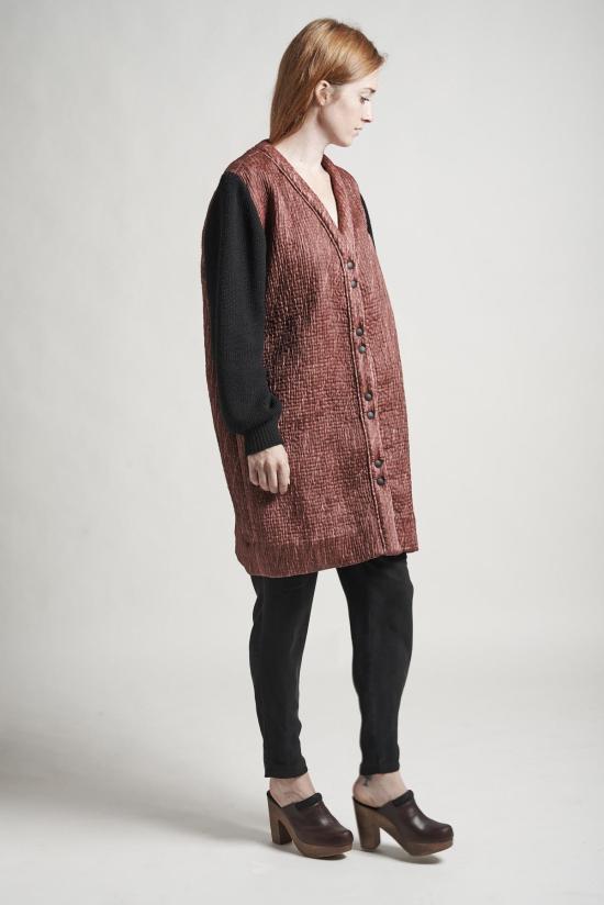  레이첼 코미 가디건 퀸 드레스 재킷 블러쉬