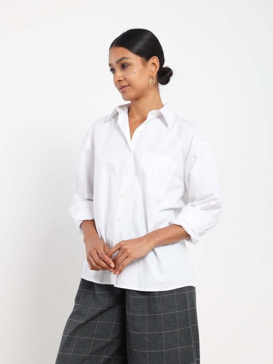  NAZEERAH 셔츠 나지라 파라 버튼업 - NAZEERAH