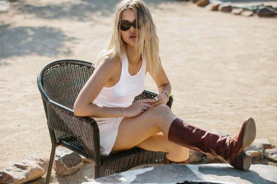  메릿 찰스 숏 스커트 매디슨 슬립 스커트 아이보리 화이트 - MERRITT CHARLES