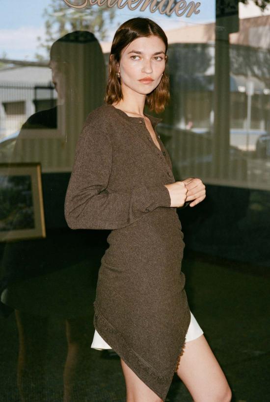  질 로드리게즈 가디건 길 로드리게즈 트리코 X 길 로드리게즈 캐시미어 - GIL RODRIGUEZ