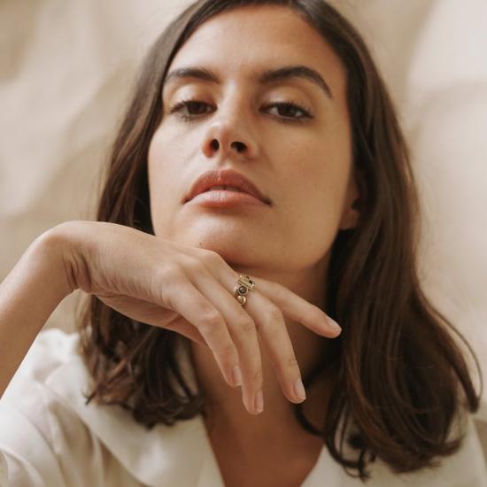  린지 루이스 주얼리 반지 린지 루이스 셰이프 링 브라스 - LINDSAY LEWIS JEWELRY