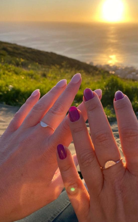  페어 아니타 반지 솔레이 문 링 세트 - FAIR ANITA