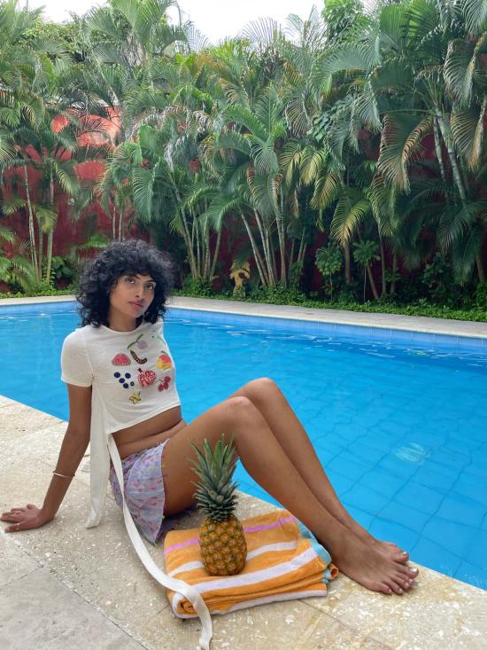  Abacaxi 숏팬츠 아바카시 스모크드 블루머즈 - OTHER BRANDS