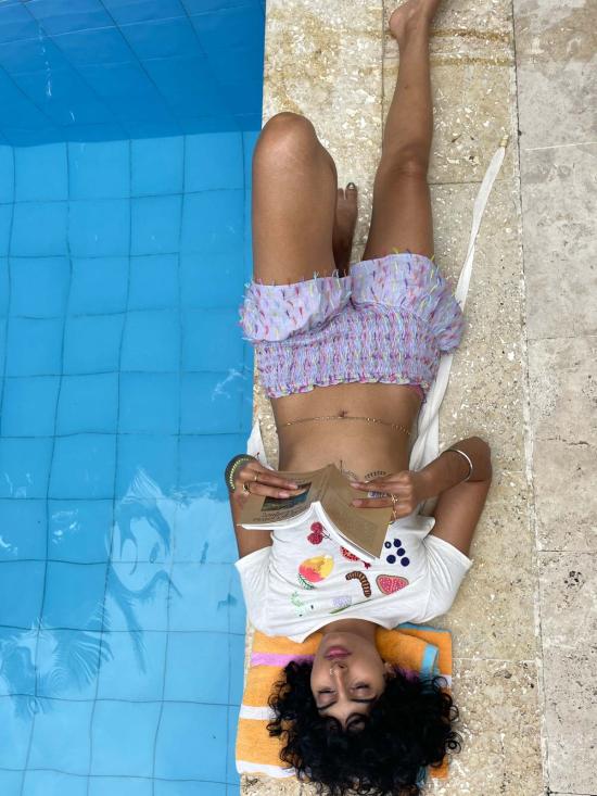  Abacaxi 숏팬츠 아바카시 스모크드 블루머즈 - OTHER BRANDS