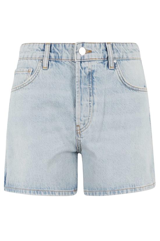  애니빙 데님 숏팬츠 아니네 빙 달튼 워시드 블루 숏팬츠