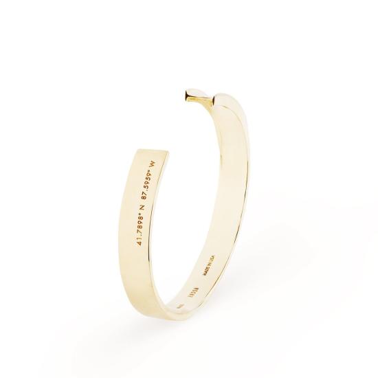  핸섬 브레이슬릿 핸드즘 빌리브 커프 브라스 - HNDSM