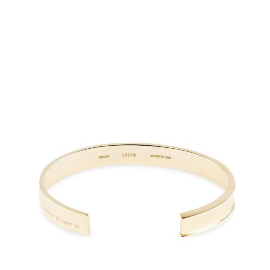  핸섬 브레이슬릿 핸드즘 빌리브 커프 브라스 - HNDSM