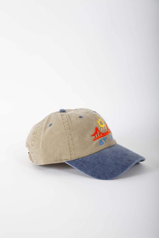  그래블 앤 골드 모자 그래블 & 골드 SF 캘리포니아 캡 투톤 - GRAVEL & GOLD