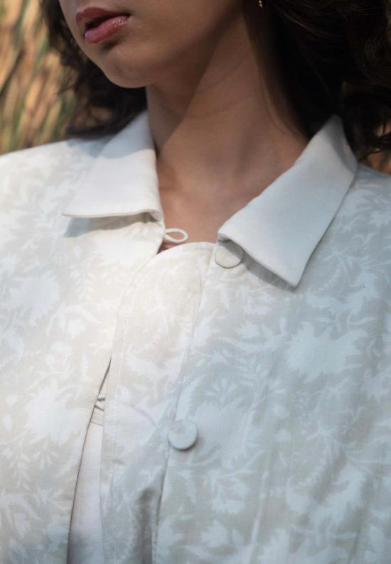  IKKIVI 봄버 자켓 Ikkivi Mohu 봄버 재킷 오프 화이트 - OTHER BRANDS