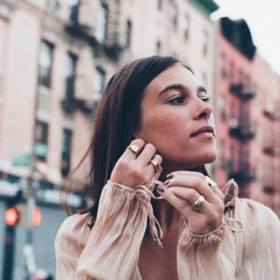  타린 토마스 반지 #바베신트 애셔 링 블랙 다이아몬드