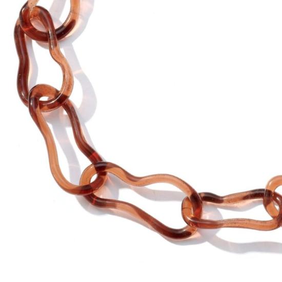  제인 다렌스부르그 목걸이/팬던트 제인 다렌스버그 플럼 오가닉 링크 - JANE DARENSBOURG