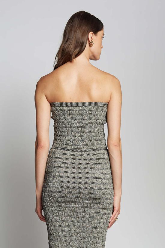  일레븐 식스 민소매 티셔츠 틸리 루렉스 튜브 블랙/화이트 - ELEVEN SIX