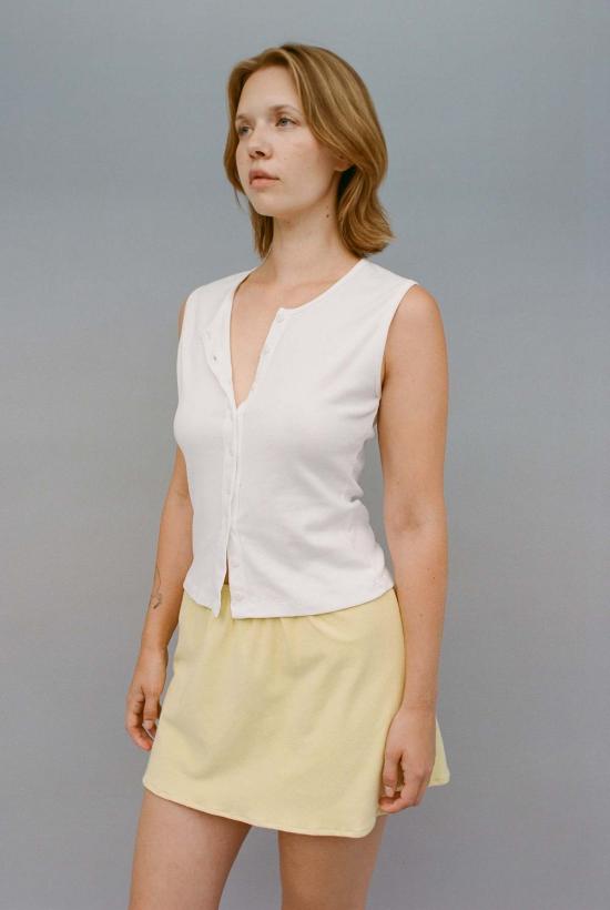  질 로드리게즈 가디건 길 로드리게즈 소피 슬리브리스 - GIL RODRIGUEZ