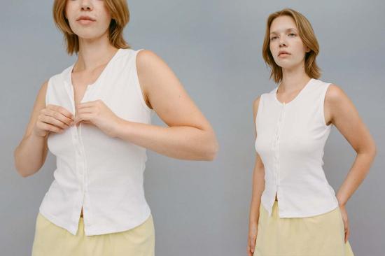  질 로드리게즈 가디건 길 로드리게즈 소피 슬리브리스 - GIL RODRIGUEZ