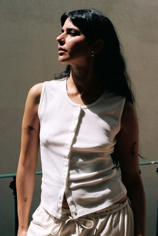  질 로드리게즈 가디건 길 로드리게즈 소피 슬리브리스 - GIL RODRIGUEZ