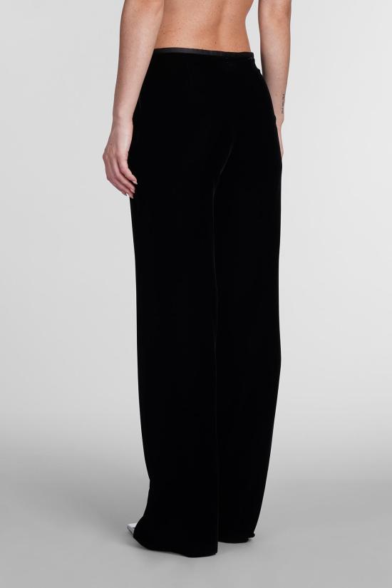  엠포리오 아르마니 팬츠 블랙 - EMPORIO ARMANI