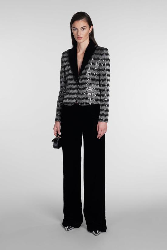  엠포리오 아르마니 팬츠 블랙 - EMPORIO ARMANI