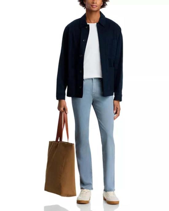  프레임 데님 팬츠 롬 슬림 브러시드 트윌 - FRAME