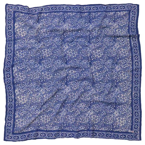  카시 코옵 머플러/스카프 Kasih Coop 대형 39" 수작업 염색 바틱 반다나 - KASIH COOP