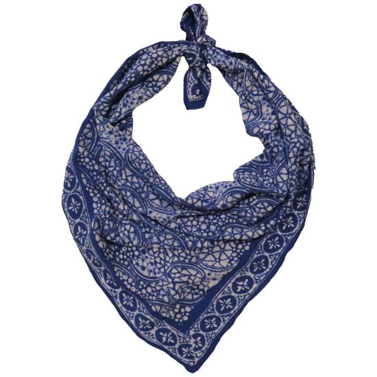  카시 코옵 머플러/스카프 Kasih Coop 대형 39" 수작업 염색 바틱 반다나 - KASIH COOP