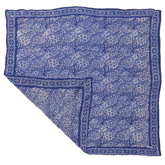  카시 코옵 머플러/스카프 Kasih Coop 대형 39" 수작업 염색 바틱 반다나 - KASIH COOP