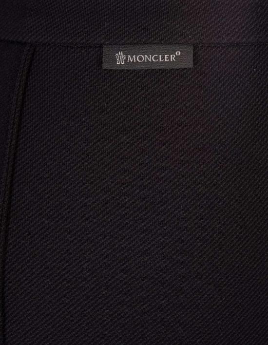  몽클레어 스트레이트 팬츠 블랙 팬츠 - MONCLER