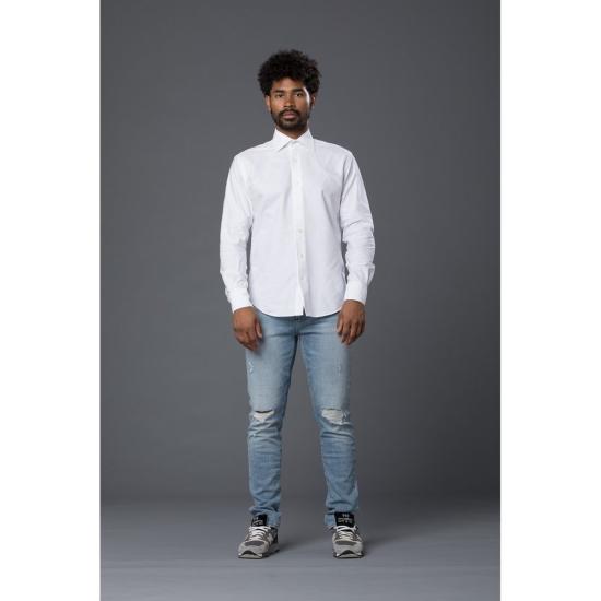  Freemans Sporting Club 긴팔 셔츠 프리먼스 스포팅 클럽 홉킨스 옥스포드 화이트 - OTHER BRANDS