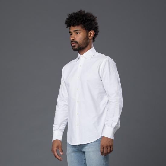  Freemans Sporting Club 긴팔 셔츠 프리먼스 스포팅 클럽 홉킨스 옥스포드 화이트 - OTHER BRANDS