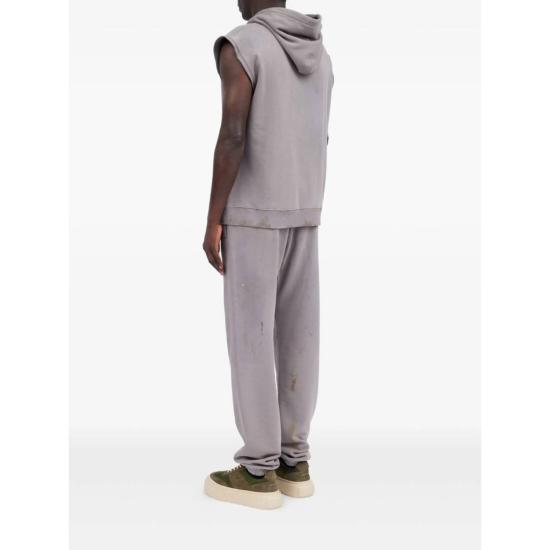  MM6 메종마르지엘라 긴팔 티셔츠 Mm6 메종 마르지엘라 스웨트셔츠 그레이 - MM6 MAISON MARGIELA