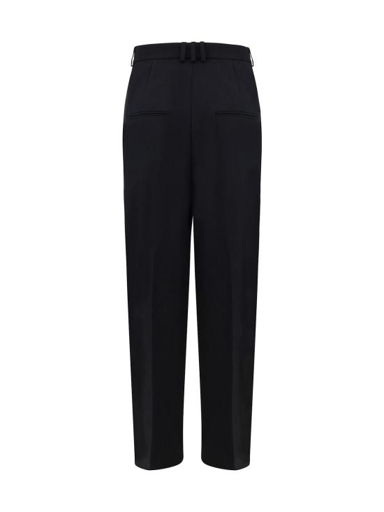  발망 스트레이트 팬츠 Balmain 그랭 드 푸드르  느와르 - BALMAIN