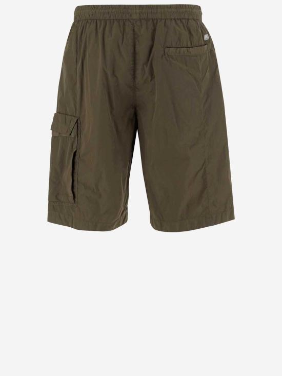  씨피 컴퍼니 숏팬츠 C.P. 컴퍼니 나일론 카고 반바지 밀리터리 그린 - C.P. COMPANY