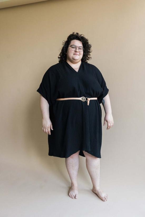  dreamers supply co 레귤러 벨트 드리머스 서플라이 컴퍼니 보클루즈 가죽 랩 링  (내추럴/블랙) - OTHER BRANDS