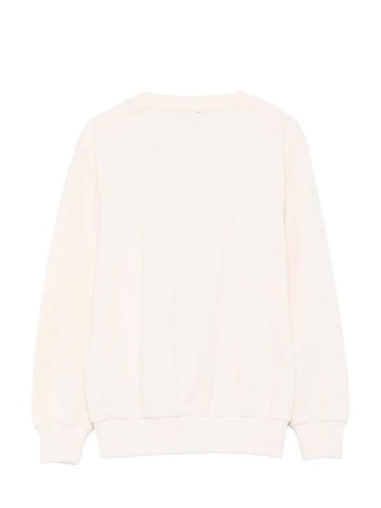  [키즈] 발망 풀오버 로고가 있는 아동용 블랙 스웨트셔츠 - BALMAIN