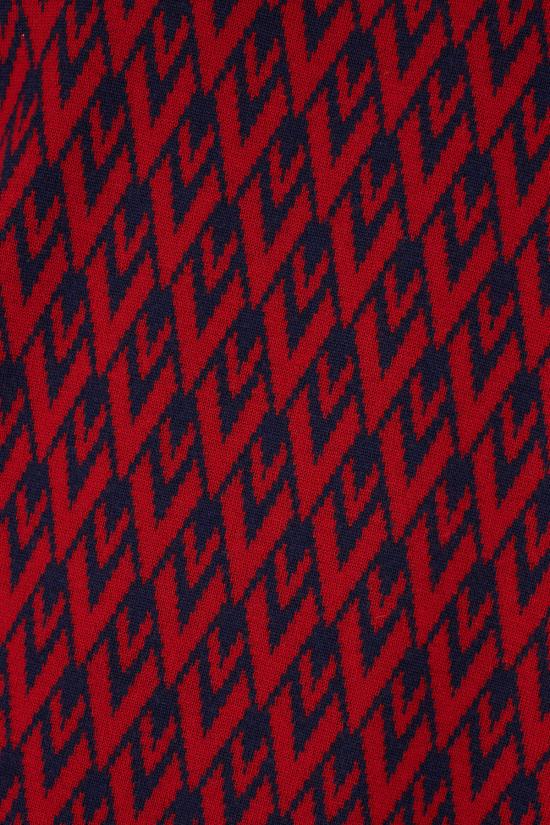  발렌티노 가라바니 스웨터 자수 코튼  네이비/라즈베리 - VALENTINO GARAVANI