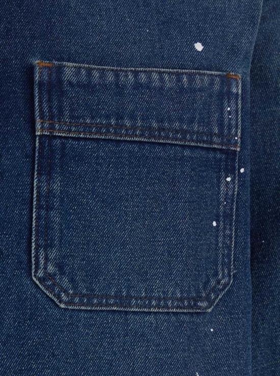  아페쎄 데님 팬츠 A.P.C. 바질 셔츠 블루 - A.P.C.