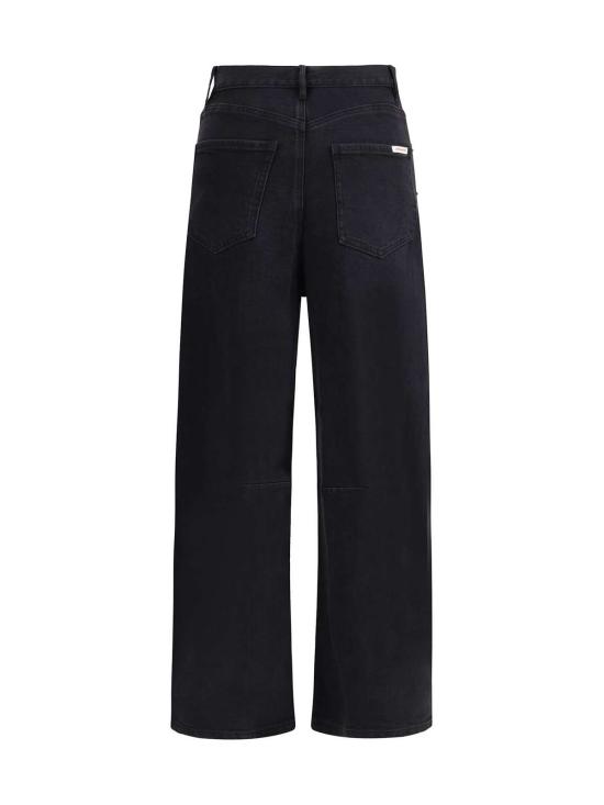  셀프 포트레이트 데님 팬츠 배럴 레그 진 - SELF PORTRAIT