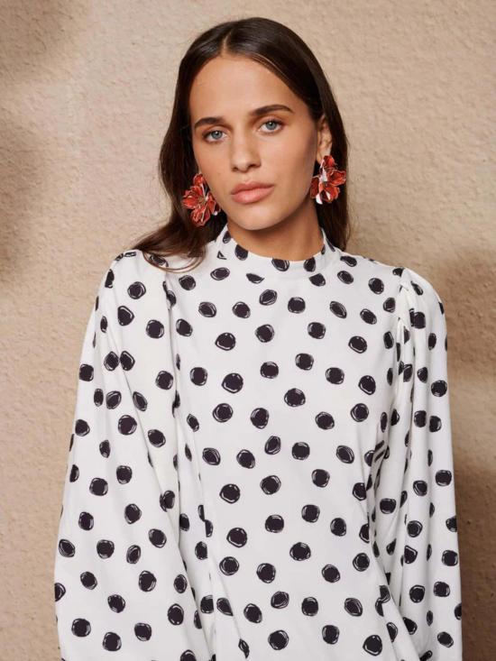  시스터 제인 숏 원피스 일룸 스팟 미니 드레스 아이보리 - SISTER JANE