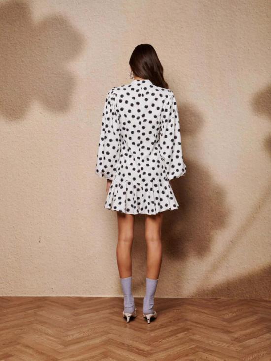  시스터 제인 숏 원피스 일룸 스팟 미니 드레스 아이보리 - SISTER JANE