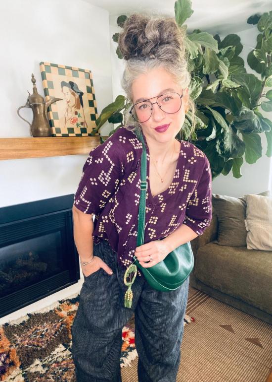  에이스 앤 지그 블라우스 에이스 & 지그 브리