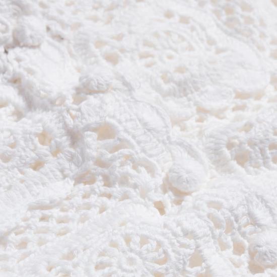  홀츠베일러 블라우스 Holzweiler Rosie 크로셰 탑 화이트 - HOLZWEILER