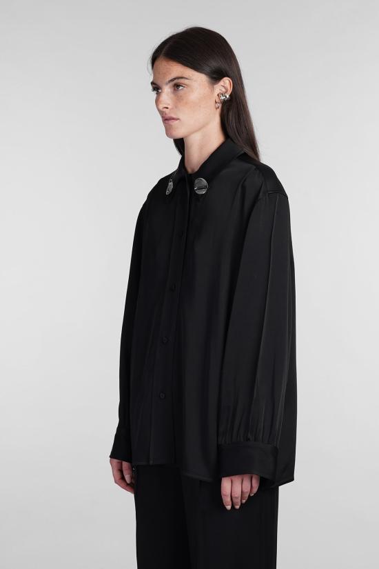  질샌더 긴팔 티셔츠 질 샌더 긴팔 티셔츠 블랙 - JIL SANDER