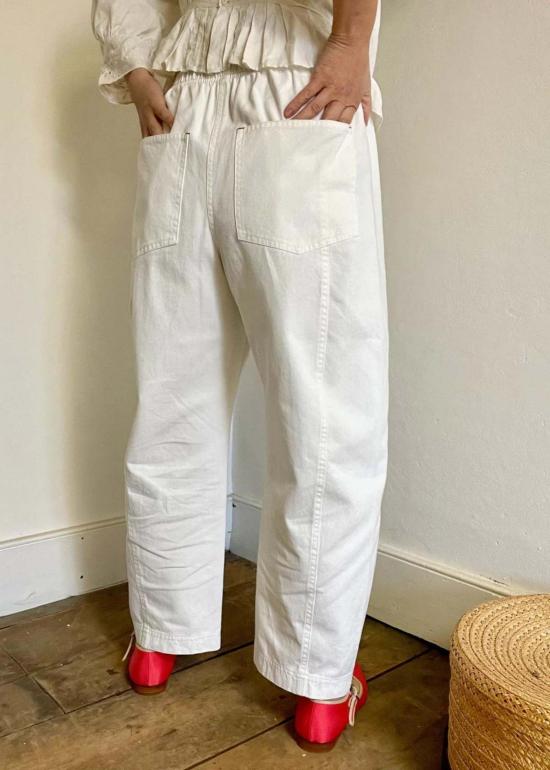  Verity & Daughters 스트레이트 팬츠 베리티앤도터스 야누스 팬츠 화이트 - OTHER BRANDS