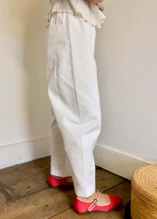  Verity & Daughters 스트레이트 팬츠 베리티앤도터스 야누스 팬츠 화이트 - OTHER BRANDS