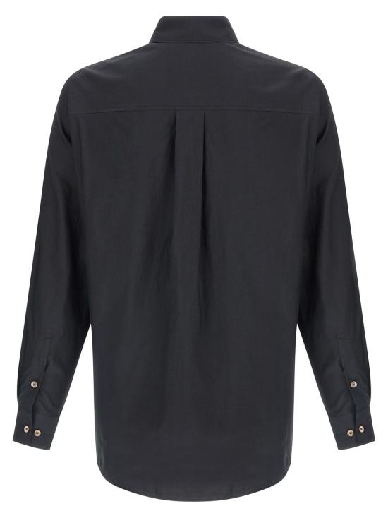  르메르 셔츠 코튼 실크 셔츠 그레이 - LEMAIRE