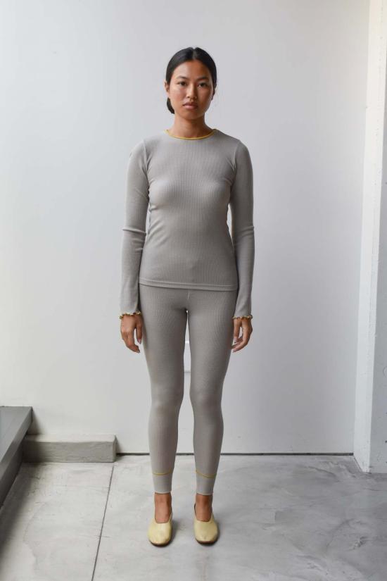  at Dawn. 긴팔 티셔츠 새벽에. 울 소재의 투톤 탑 - OTHER BRANDS